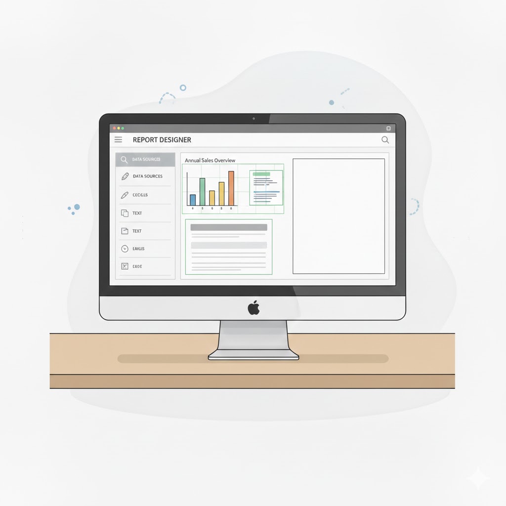 Diseñador de documentos con formato de boleta