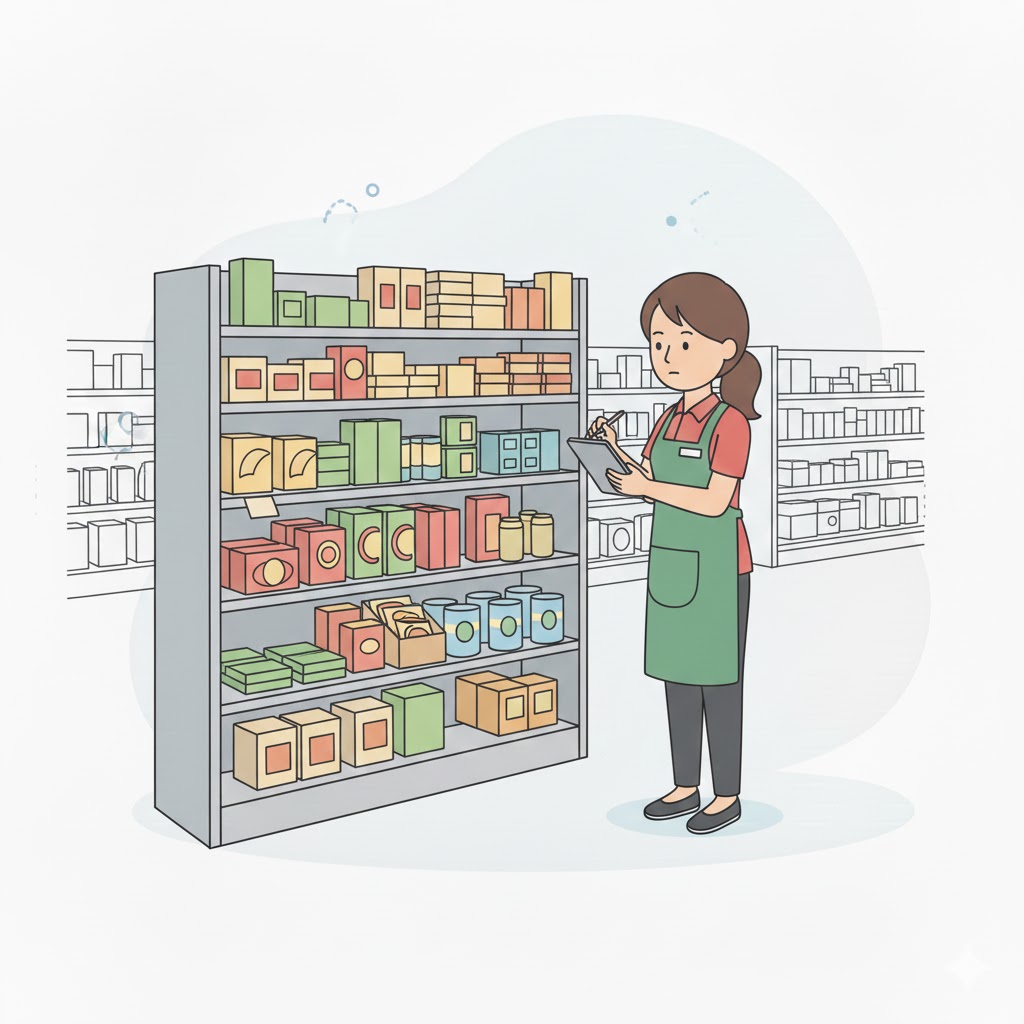 Control de stock con niveles y reposición